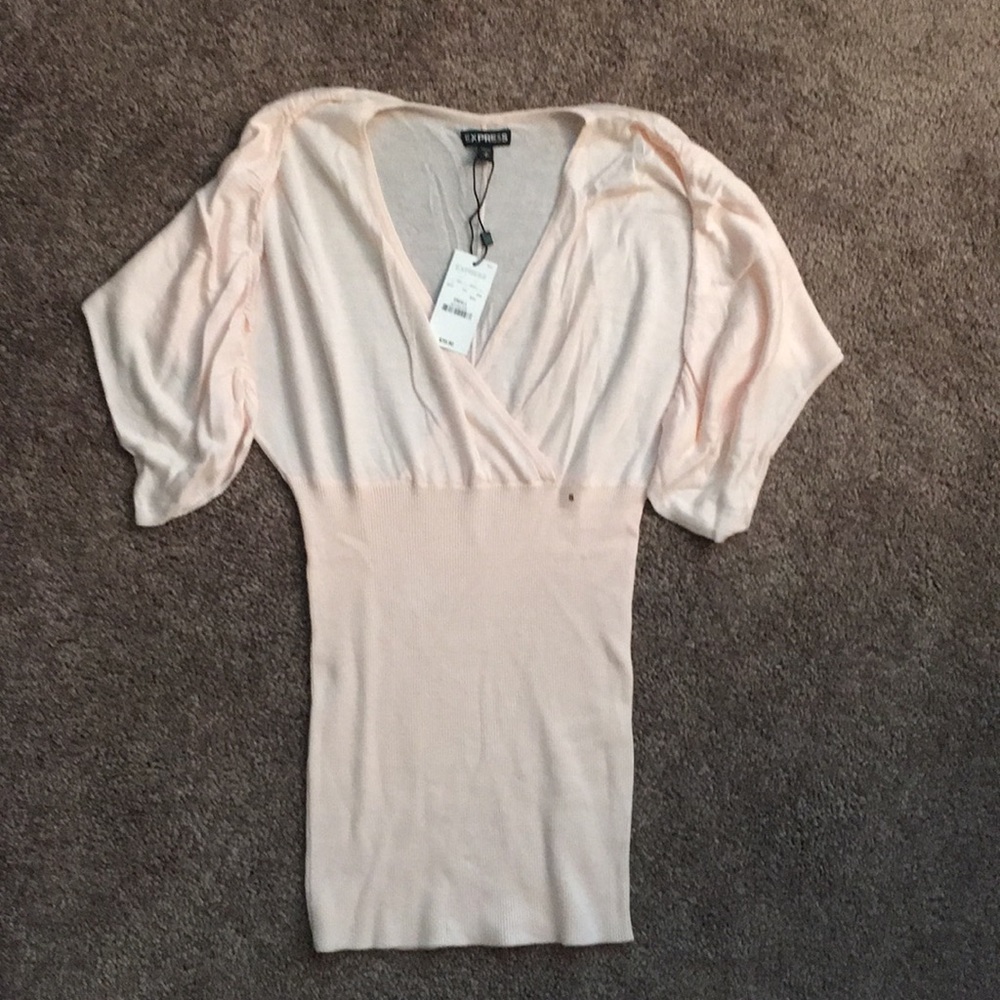 NWT pink Express top